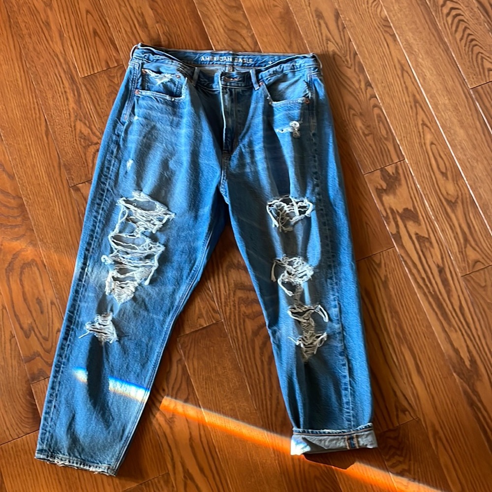 Women’s American Eagle 90S Slim Boyfriend jeans size 14 short
